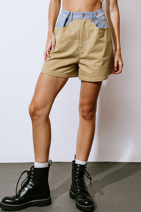 major-mood-denim-twill-shorts Flying Tomato-Sophia's StyleSHORTS-1